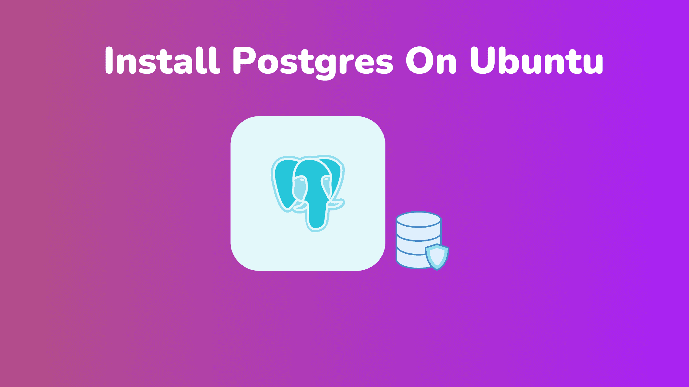 How to Install POSTGRESQL ubuntu 23.04 and 23.10